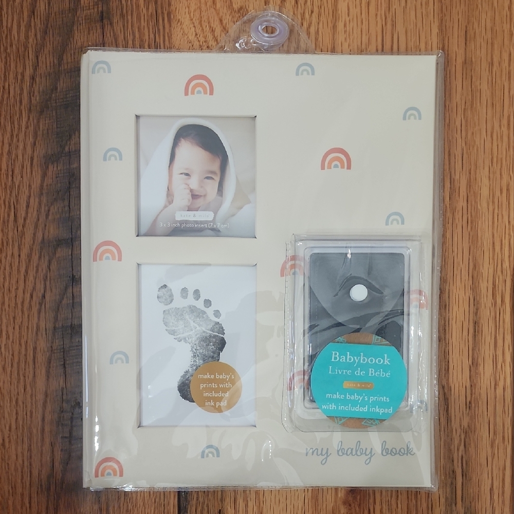 Baby Memory Book with Ink Pad